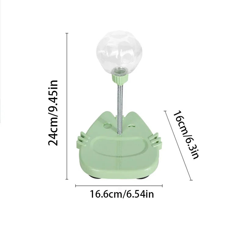 Interactive Wobble Treat Dispensing Cat Toy