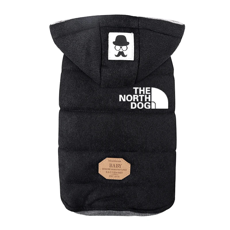 Winter Warm Dog Hooded Jackets S-XXL