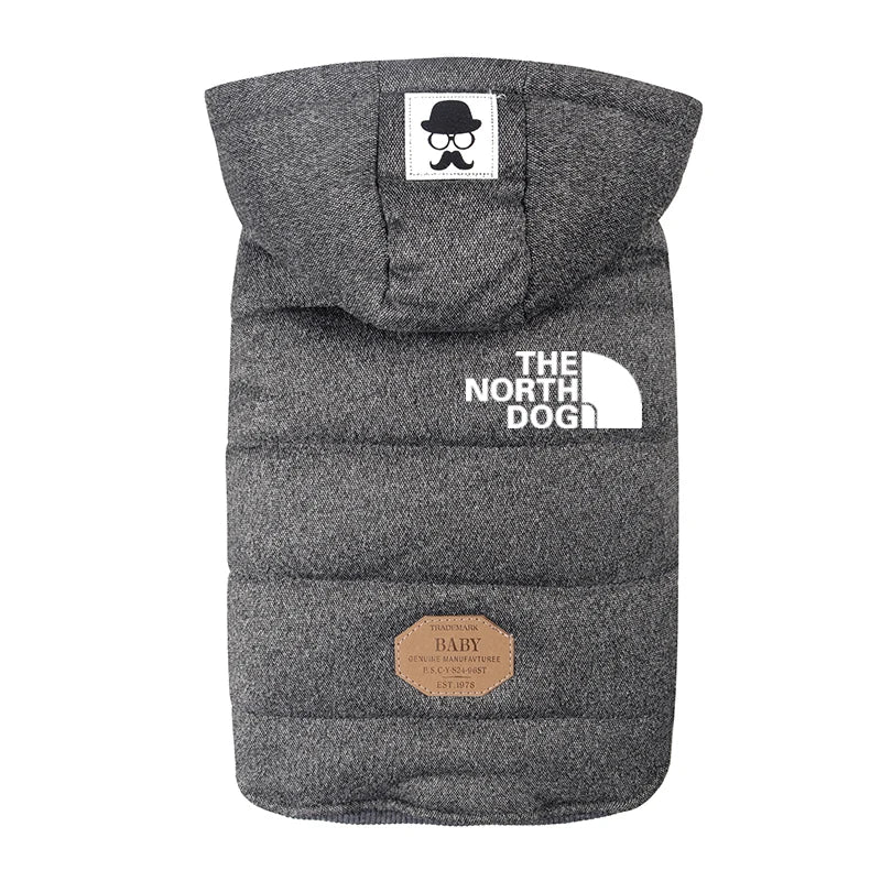 Winter Warm Dog Hooded Jackets S-XXL