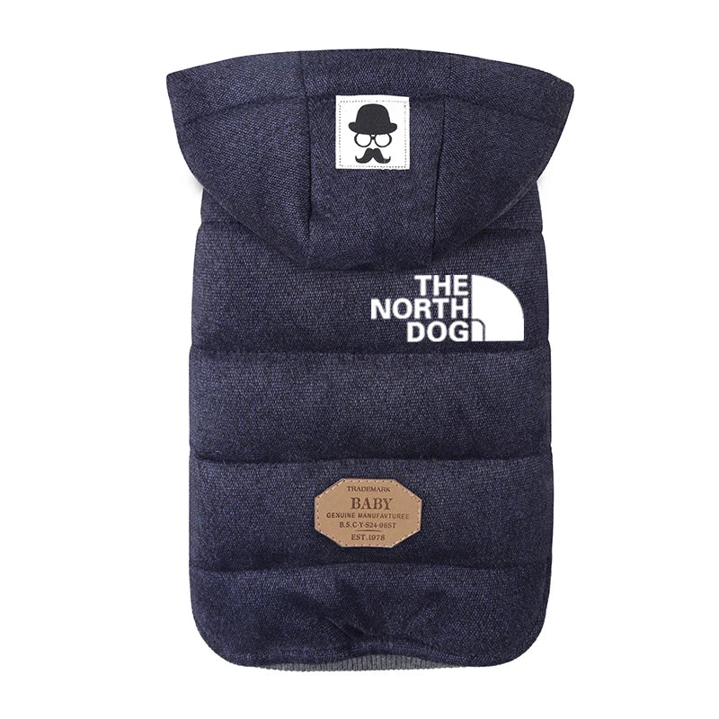 Winter Warm Dog Hooded Jackets S-XXL