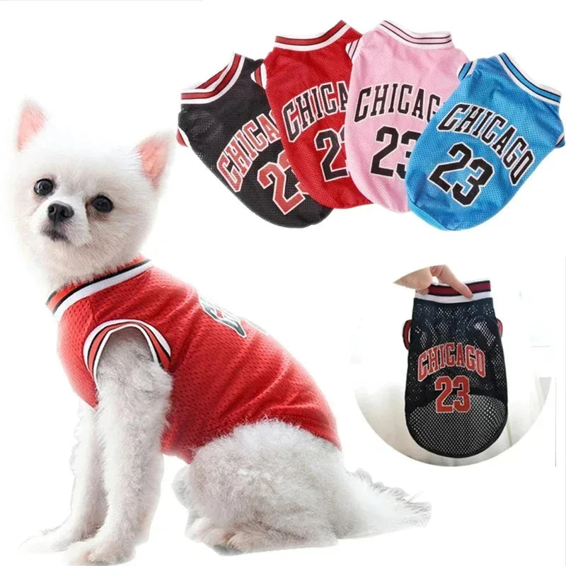 Basketball Jersey Pet Clothes