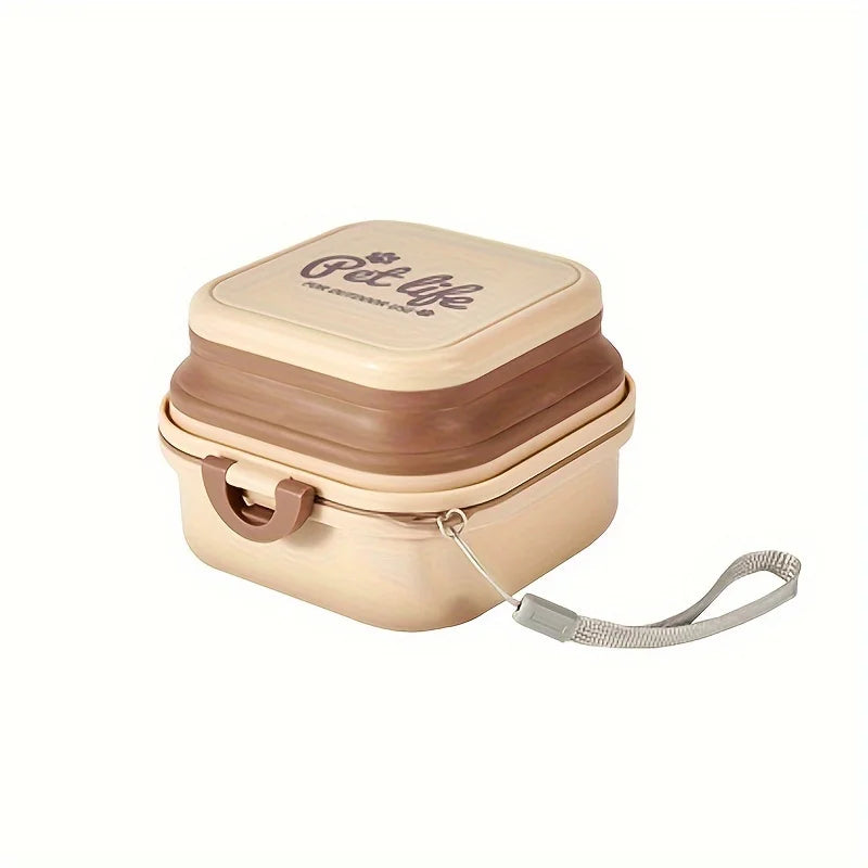 Travel Dog Bowls with Lid