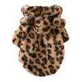 Leopard Print Dog Hoodie